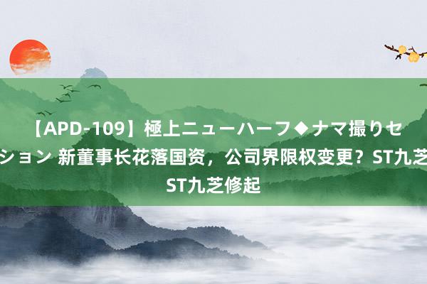 【APD-109】極上ニューハーフ◆ナマ撮りセレクション 新董事长花落国资，公司界限权变更？ST九芝修起