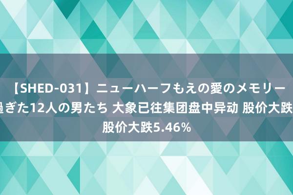 【SHED-031】ニューハーフもえの愛のメモリー 通り過ぎた12人の男たち 大象已往集团盘中异动 股价大跌5.46%