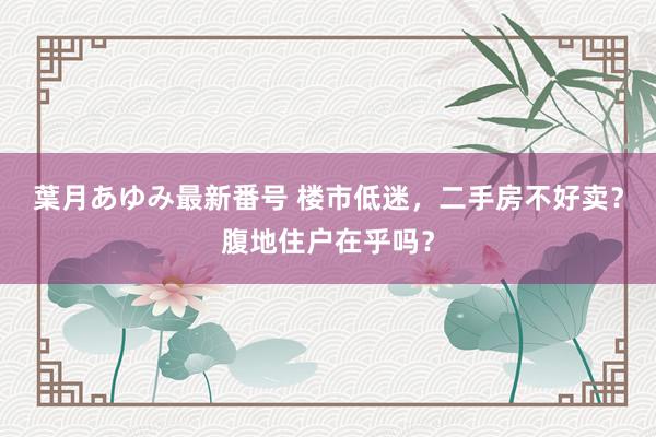 葉月あゆみ最新番号 楼市低迷，二手房不好卖？腹地住户在乎吗？