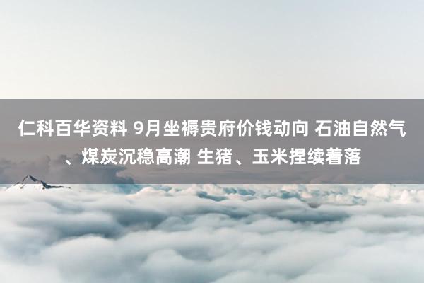 仁科百华资料 9月坐褥贵府价钱动向 石油自然气、煤炭沉稳高潮 生猪、玉米捏续着落